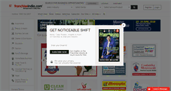 Desktop Screenshot of franchiseindia.com