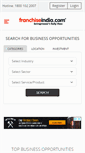 Mobile Screenshot of franchiseindia.com